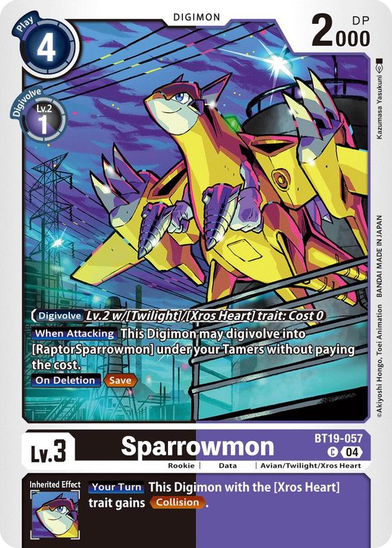 Sparrowmon - BT19-057 - Common