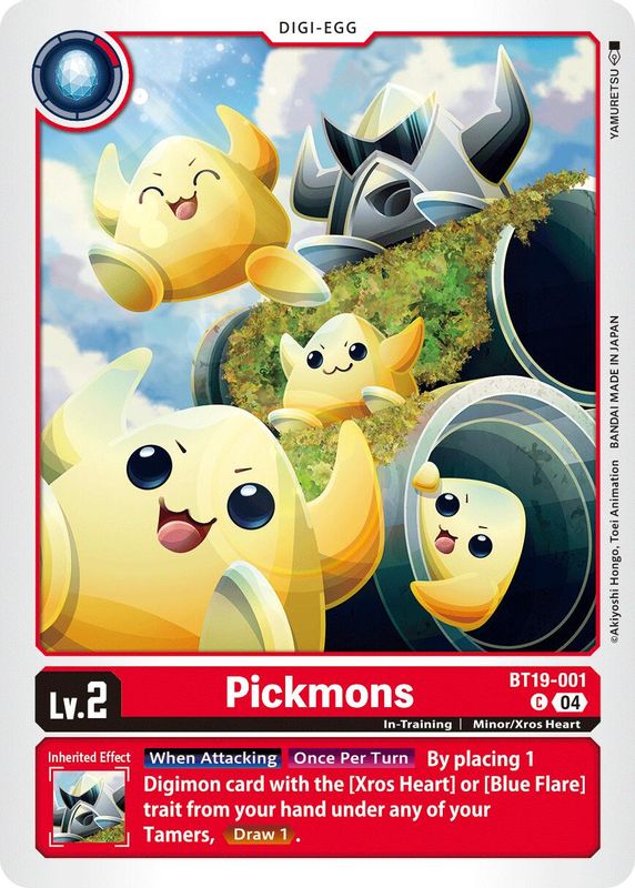 Pickmons - BT19-001 - Common