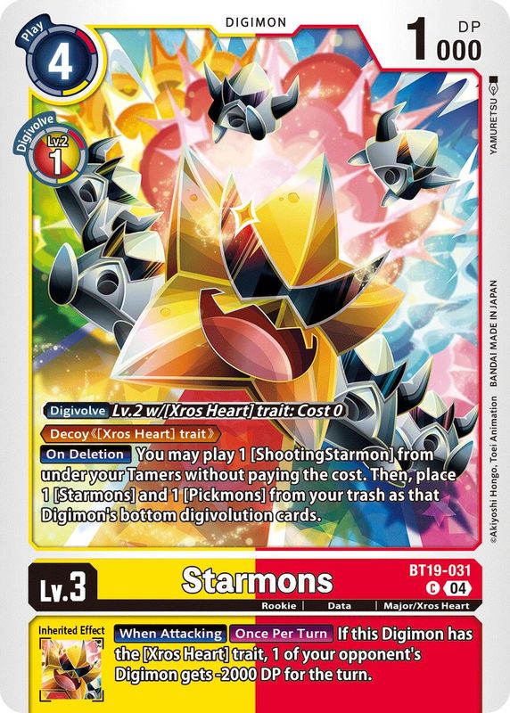 Starmons - BT19-031 - Common