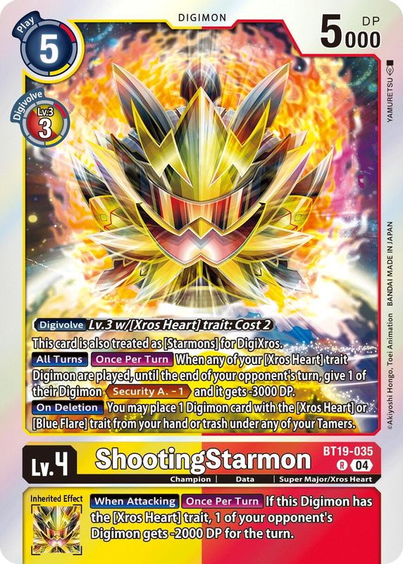 ShootingStarmon - BT19-035 - Rare