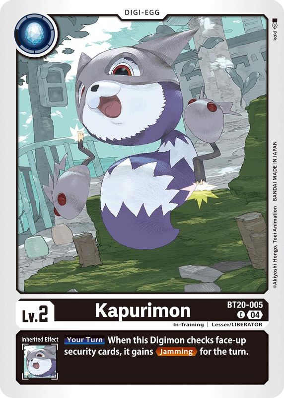 Kapurimon - BT20-005 - Common