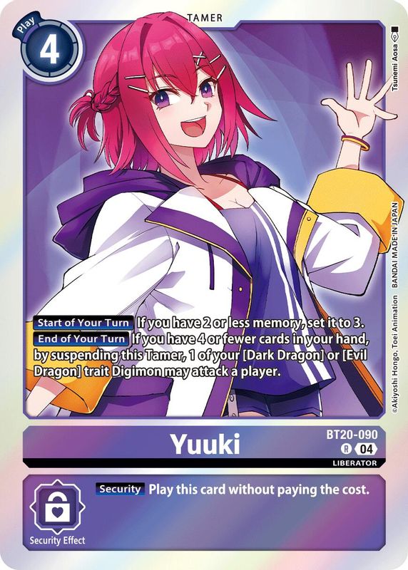 Yuuki - BT20-090 - Rare