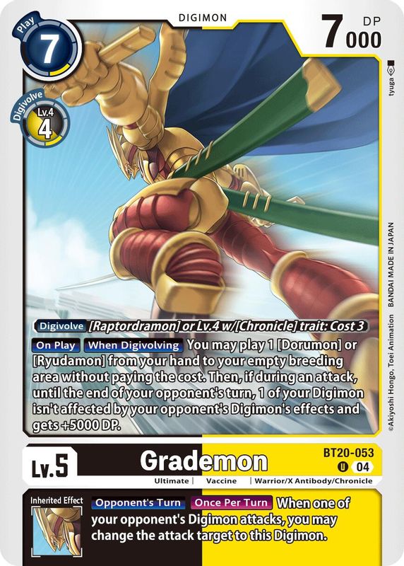 Grademon - BT20-053 - Uncommon