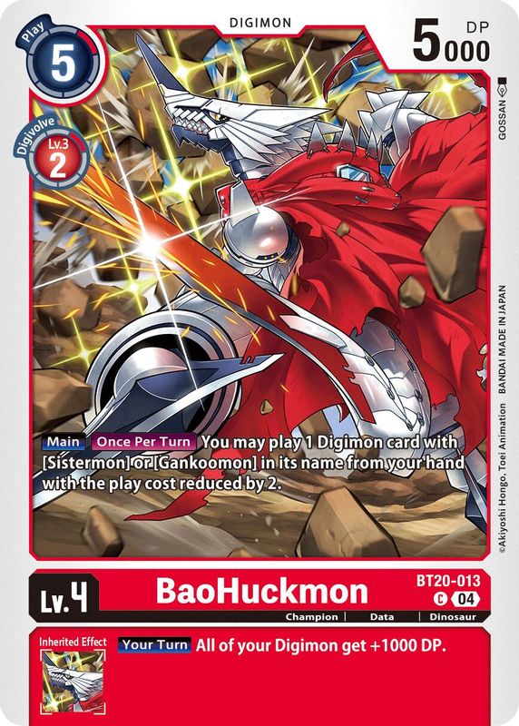 BaoHuckmon - BT20-013 - Common