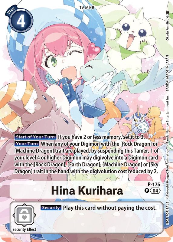 Hina Kurihara (Update Pack 2025) - P-175 - Promo
