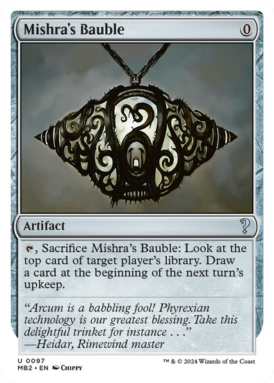 Mishra's Bauble (MB2)