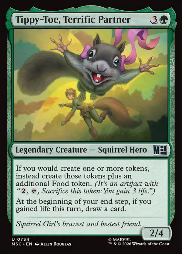 Tippy-Toe, Terrific Partner (MSC)