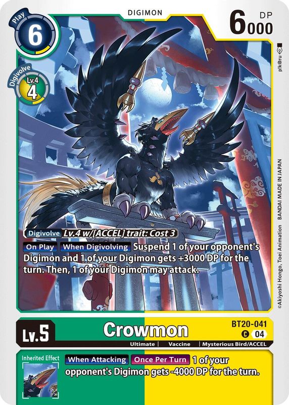 Crowmon - BT20-041 - Common