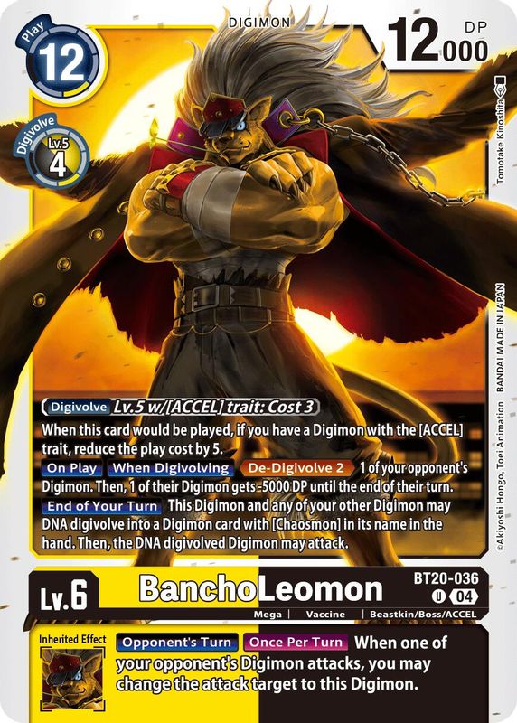 BanchoLeomon - BT20-036 - Uncommon