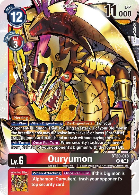 Ouryumon - BT20-018 - Rare