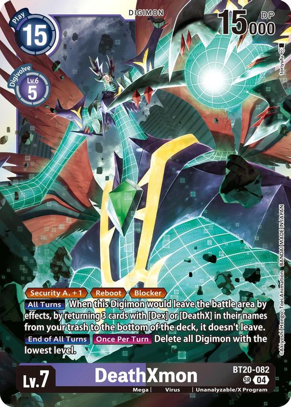 DeathXmon - BT20-082 - Super Rare