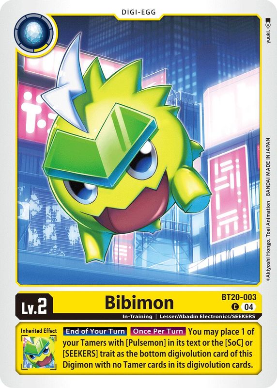 Bibimon - BT20-003 - Common