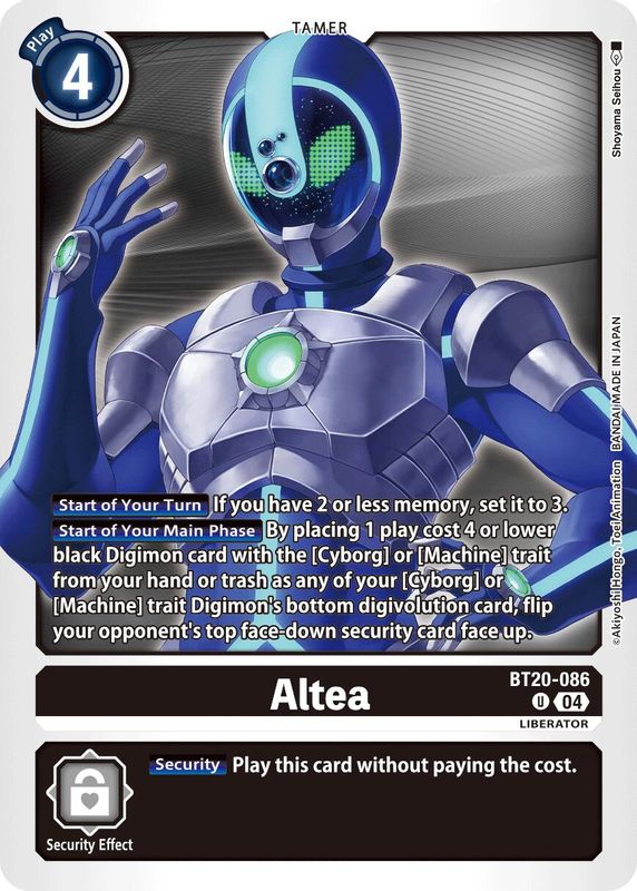 Altea - BT20-086 - Uncommon