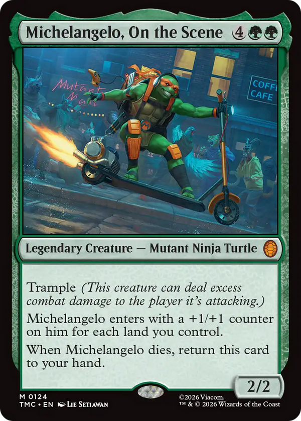 Michelangelo, On the Scene (TMC)