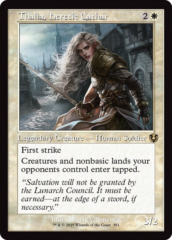Thalia, Heretic Cathar - Retro Frame (INR)