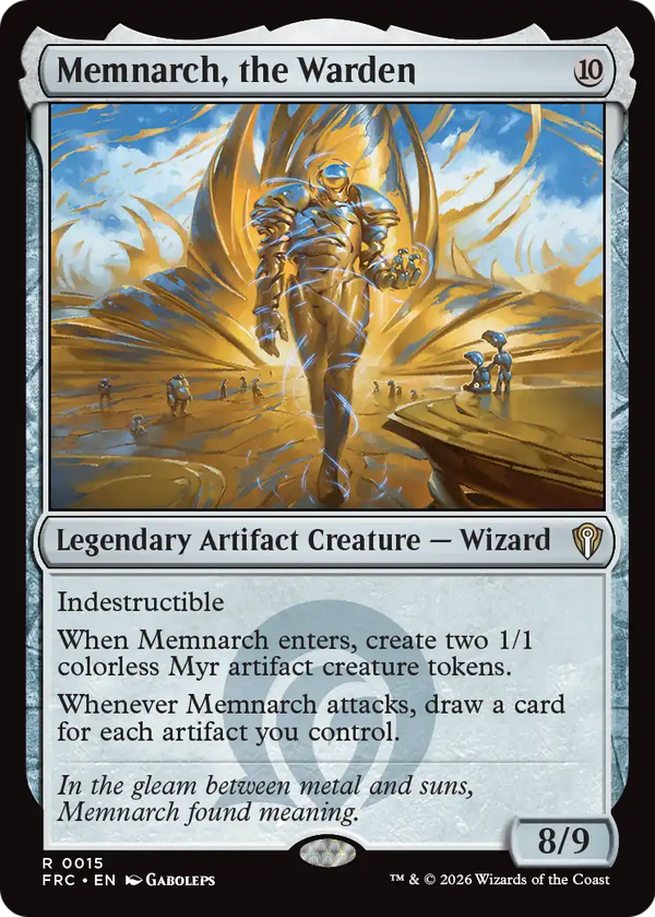 Memnarch, the Warden (FRC) (Pre-Order)