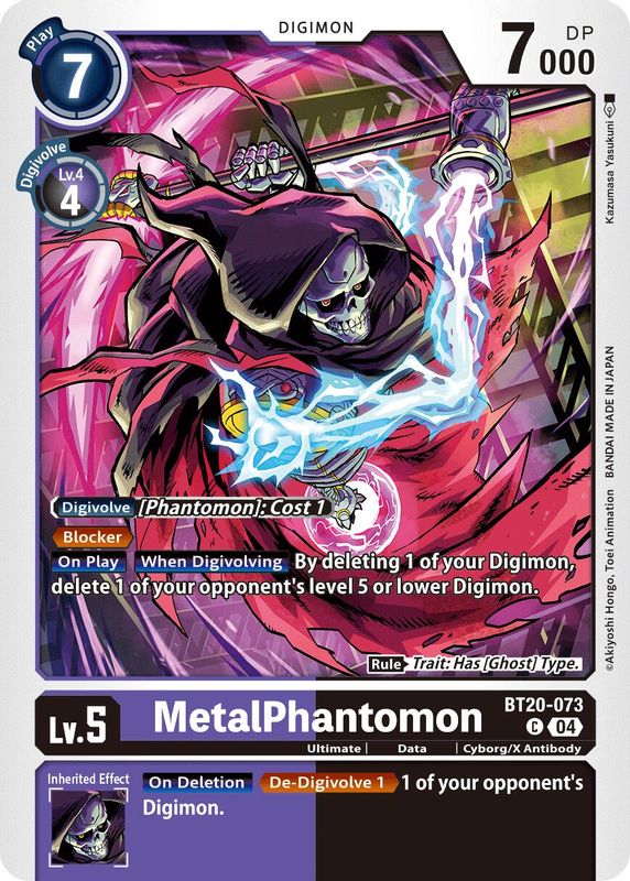 MetalPhantomon - BT20-073 - Common