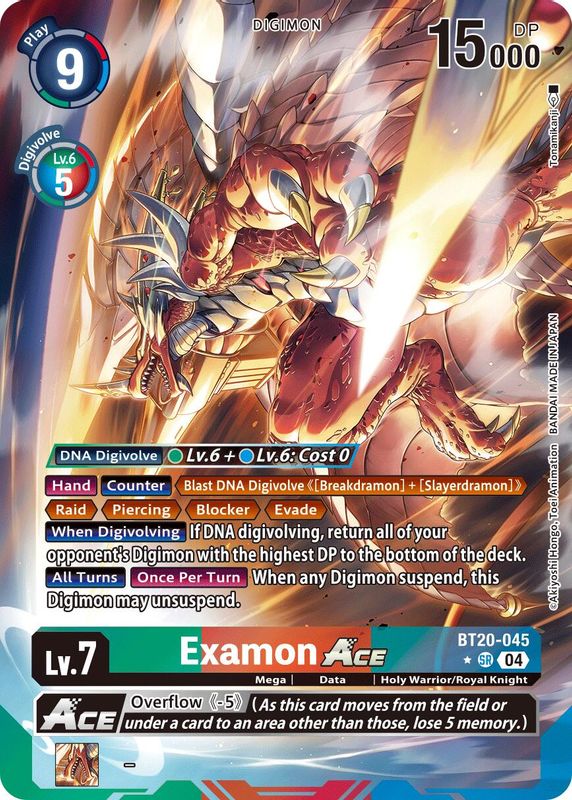 Examon ACE (Alternate Art) - BT20-045 - Super Rare