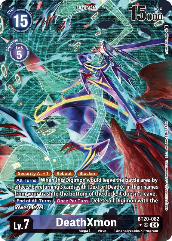 DeathXmon (Alternate Art) - BT20-082 - Super Rare