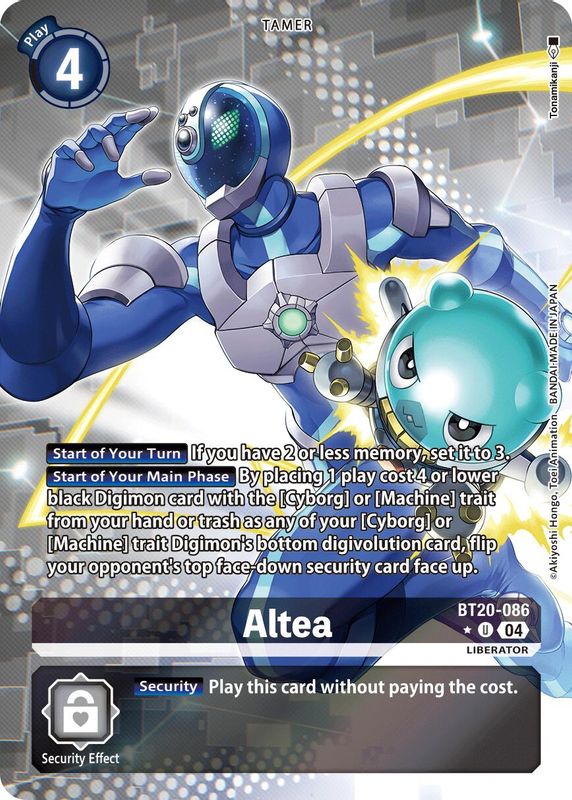 Altea (Alternate Art) - BT20-086 - Uncommon