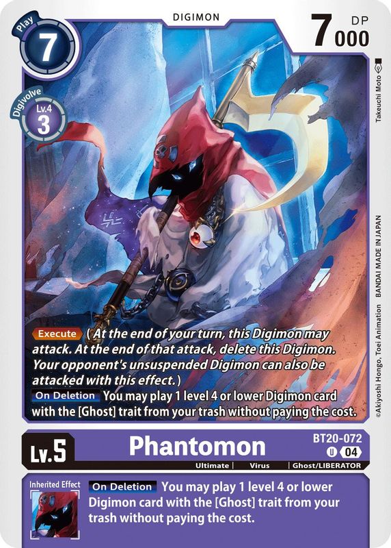 Phantomon - BT20-072 - Uncommon