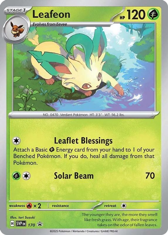 Leafeon - SVP170 - Promo (Cosmos Holo)