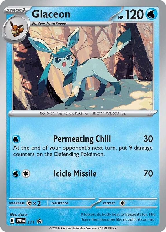 Glaceon - SVP171 - Promo (Cosmos Holo)