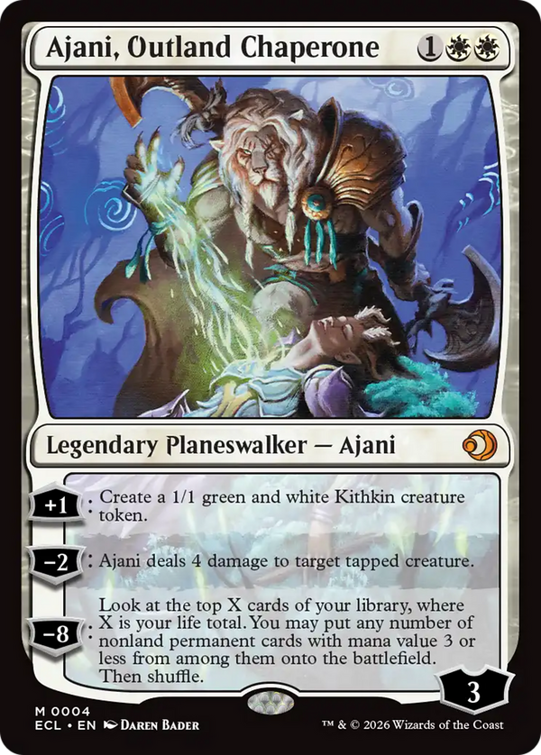 Ajani, Outland Chaperone (ECL)