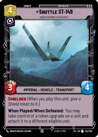 Shuttle ST-149 - Under Krennic's Authority - 242/262 - Uncommon