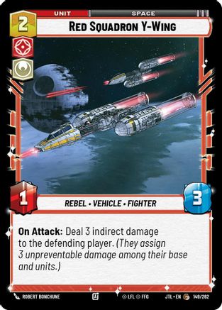 Red Squadron Y-Wing - 149/262 - Common