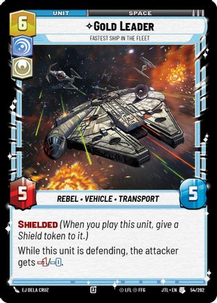 Gold Leader - Fastest Ship in the Fleet - 054/262 - Uncommon