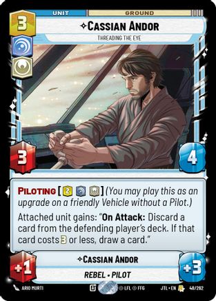 Cassian Andor - Threading the Eye - 048/262 - Rare