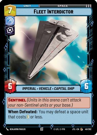 Fleet Interdictor - 040/262 - Common