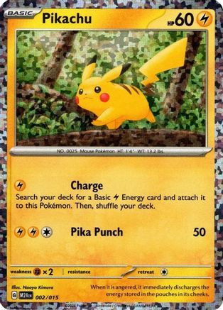 Pikachu - 002/015 - Promo