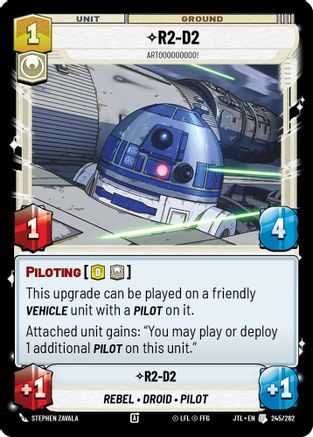 R2-D2 - Artooooooooo! - 245/262 - Uncommon