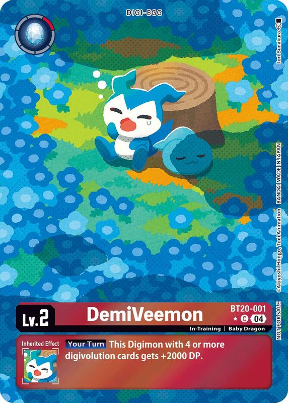 DemiVeemon (Release Special Booster 2.5: Box Promotion Pack) - BT20-001 - Common