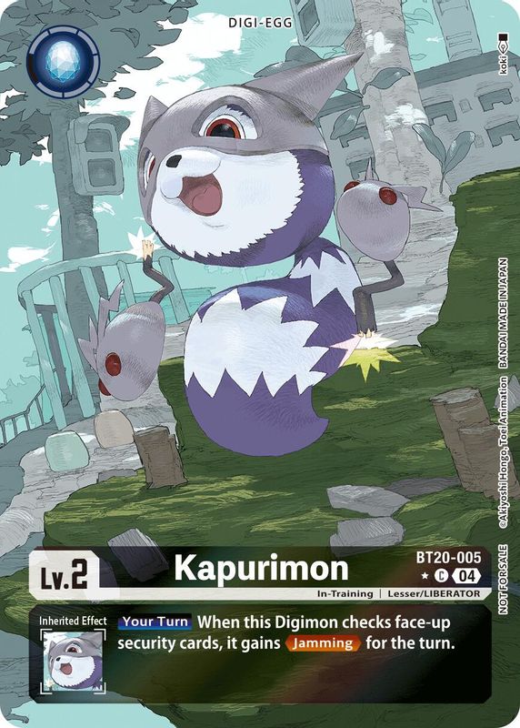 Kapurimon (Release Special Booster 2.5: Box Promotion Pack) - BT20-005 - Common