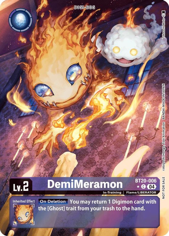 DemiMeramon - BT20-006 (Release Special Booster 2.5: Box Promotion Pack) - BT20-006 - Common