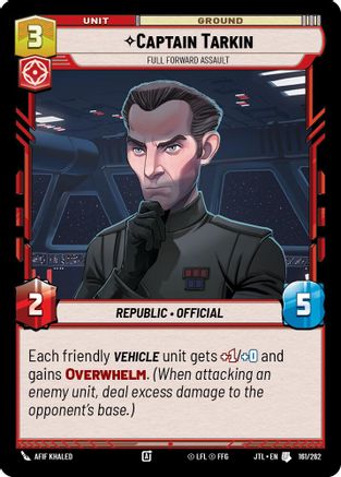 Captain Tarkin - Full Forward Assault - 161/262 - Uncommon