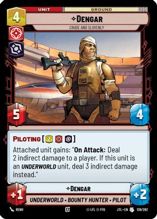 Dengar - Crude and Slovenly - 139/262 - Uncommon