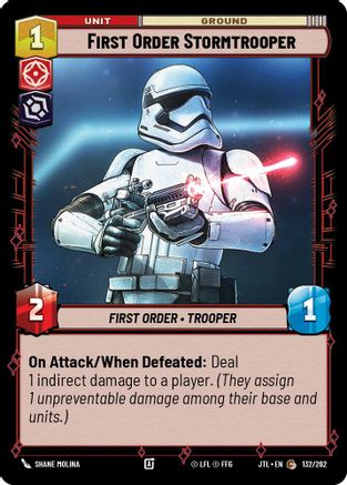 First Order Stormtrooper - 132/262 - Common