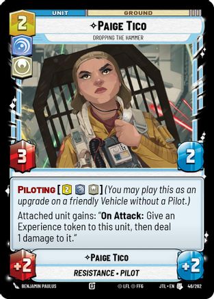 Paige Tico - Dropping the Hammer - 046/262 - Uncommon