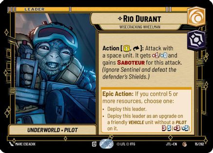 Rio Durant - Wisecrack Wheelman - 015/262 - Common