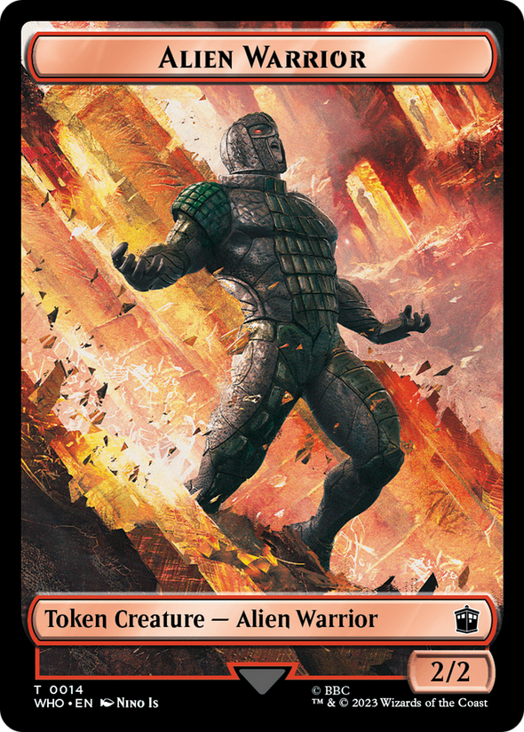 Alien Warrior // Food (027) Token (TWHO)