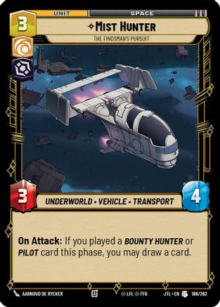 Mist Hunter - The Findsman's Pursuit - 186/262 - Uncommon