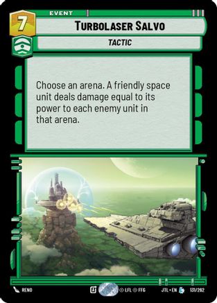 Turbolaser Salvo - 131/262 - Legendary