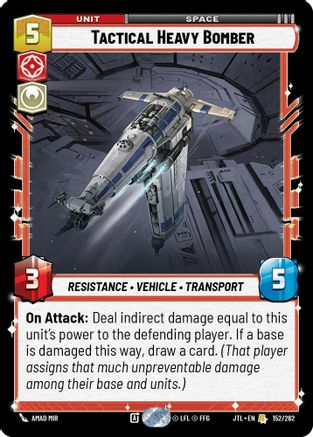 Tactical Heavy Bomber - 152/262 - Rare