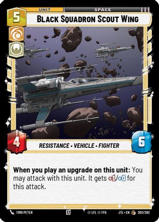 Black Squadron Scout Wing - 202/262 - Common
