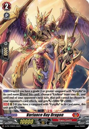 Variance Ray Dragon (Foil) - D-PR/726EN - Promo
