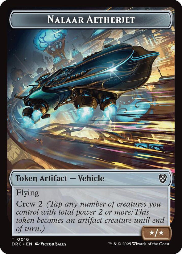 Golem (013) // Nalaar Aetherjet Token (TDRC)
